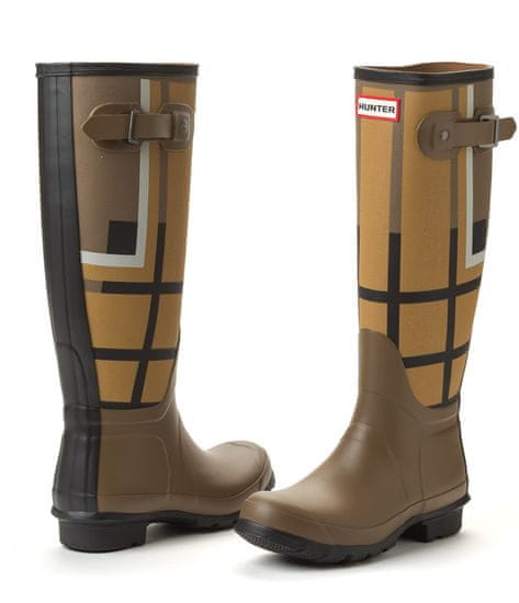 Hunter ženski gumijasti škornji Original Tall Tartan
