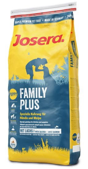 Josera hrana za breje psice in mladiče Family Plus, 15 kg