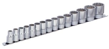 Unior garnitura nasadnih ključev 1/2" na obešalu - 190H12P15 (622635)