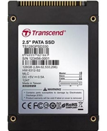Transcend SSD trdi disk SSD330 128GB IDE 2.5"