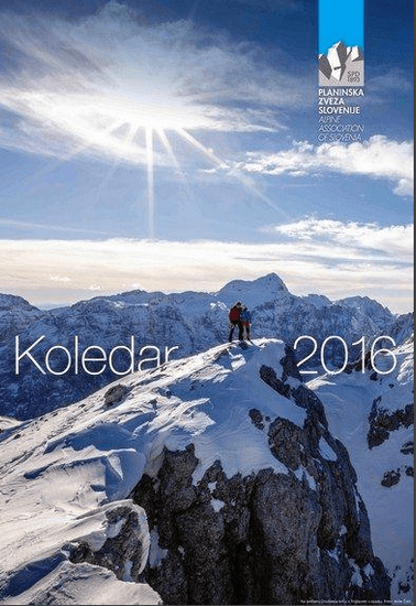 Planinska zveza Slovenije: Koledar PZS 2016