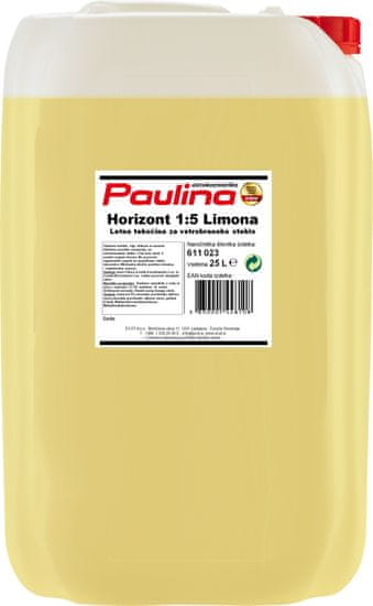 Paulina Horizont letna tekočina za vetrobransko steklo 1:5 Limona 25L