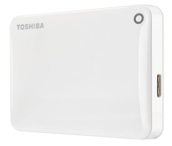 Toshiba zunanji trdi disk Canvio Connect II 2TB USB3.0, bel