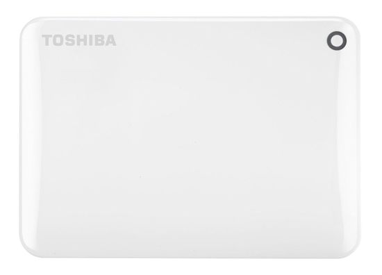 Toshiba zunanji trdi disk Canvio Connect II, 1 TB, USB 3.0, bel