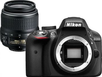 Nikon digitalni fotoaparat D3300 + 18-55 AF-S DX II