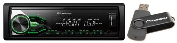 Pioneer avtoradio MVH-180UBG