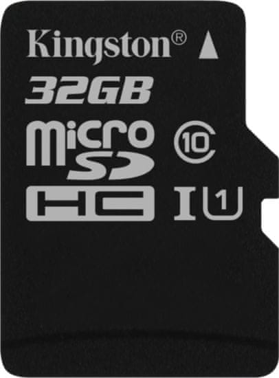 Kingston spominska kartica microSDHC 32GB Class 10 UHS-I (SDC10G2/32GBSP)