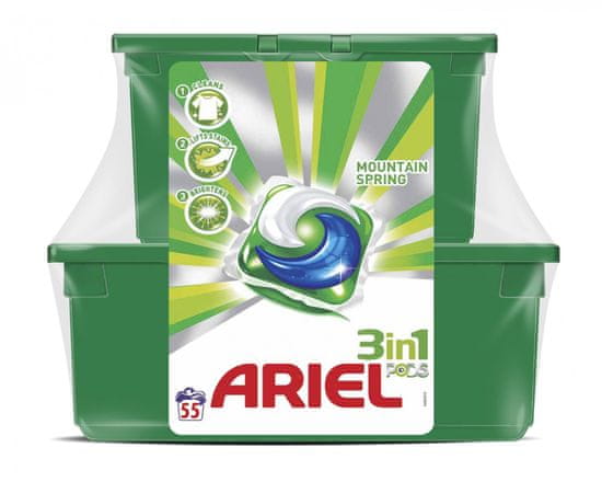 Ariel Active gel Mountain Spring 55 kosov (23+32)