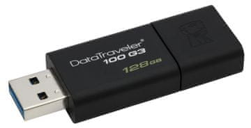 Kingston USB ključ DT100G3/128GB