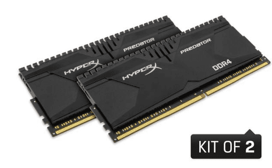 Kingston pomnilnik (RAM) DDR4 8GB (2 x 4GB) PC2400 HX Savage (HX424C12SBK2/8)