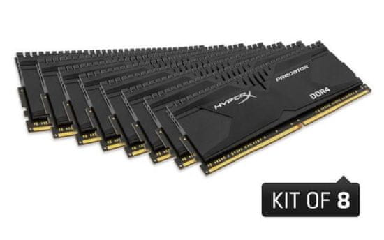 Kingston pomnilnik (RAM) DDR4 64GB (8 x 8GB) PC2800 HX Savage (HX428C14SBK8/64)
