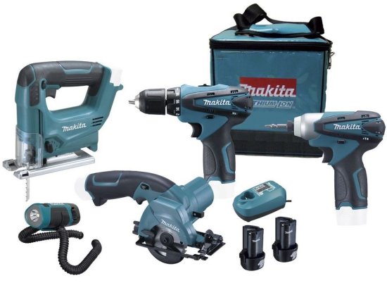 Makita komplet akumulatorskega orodja DK1474