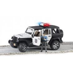 Bruder policijski jeep Wrangler s policistom 02526