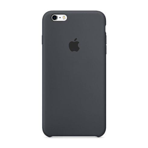 Apple silikonski ovitek za iPhone 6s, temno siv