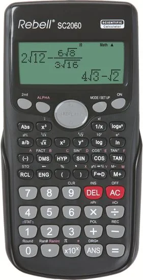 Rebell kalkulator SC2060BX, črn