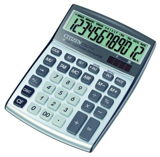 Citizen kalkulator CDC-112WB, srebrn