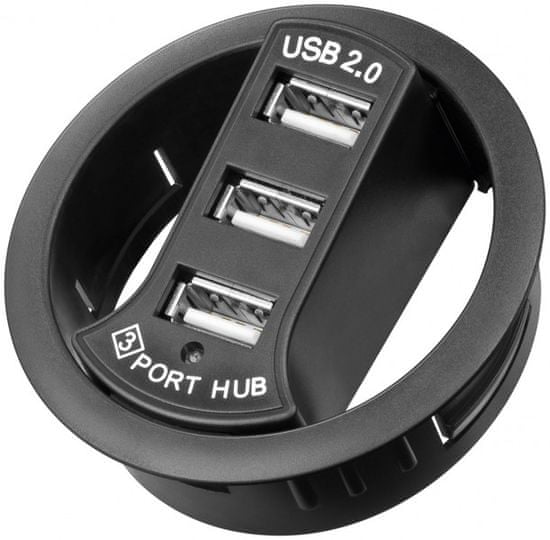 Goobay vgradni 3-portni USB hub
