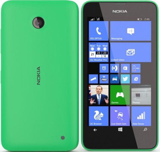 Nokia GSM telefon Lumia 635, zelena