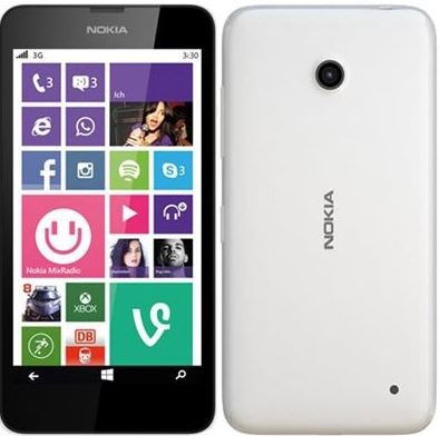 Nokia GSM telefon Lumia 635, bela