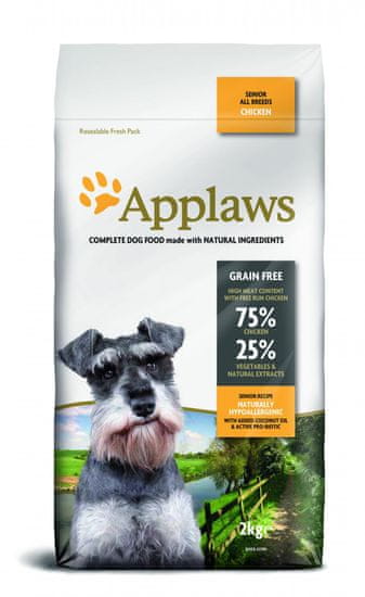 Applaws hrana za starejše pse vseh pasem, 2 kg