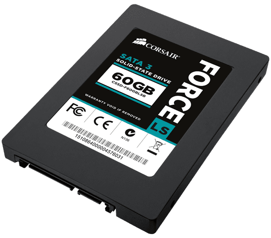 Corsair SSD trdi disk Force LS 60 GB, 2.5", SATA 3, 7 mm