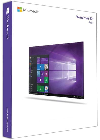 Microsoft Windows 10 Pro FPP, angleški, 32-bit/64-bit, USB (FQC-10070)