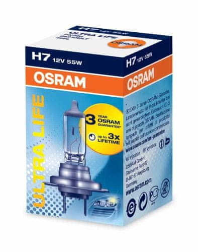 Osram žarnica 12V H7 55W Ultralife