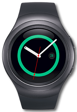 Samsung pametna ura SM-R7200 Gear S2, črna