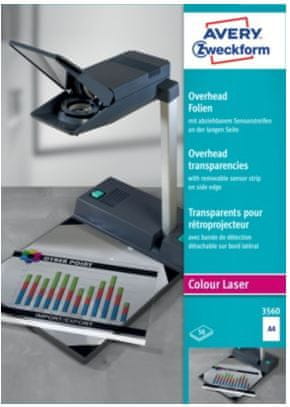 Avery Zweckform Prosojnica 3560 za barvne laserske tiskalnike 50/1