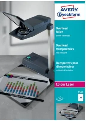 Avery Zweckform Prosojnica 3561 za barvne laserske tiskalnike 50/1