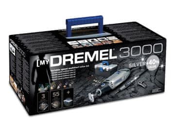 Dremel večnamensko orodje 3000 Silver Kit (F0133000LS)