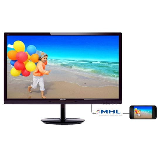 Philips LED LCD monitor 284E5QHAD/00 E-line FHD MVA zvočniki