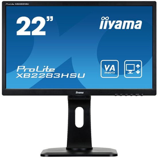 iiyama LED monitor XB2283HSU-B1DP, 54,7 cm