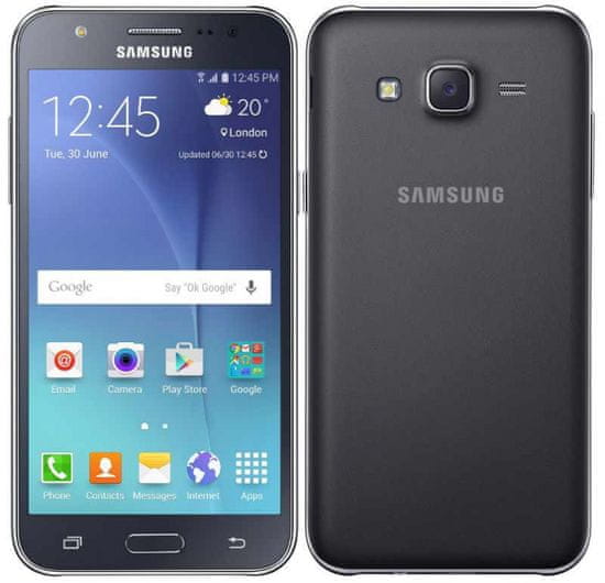 Samsung GSM telefon Galaxy J5, črn (J500FN)