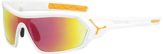 Cébé sončna očala S'Print, shiny white orange