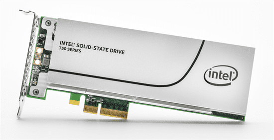 Intel trdi disk 750 Series 400 GB SSD NVMe PCIe 3.0 disk