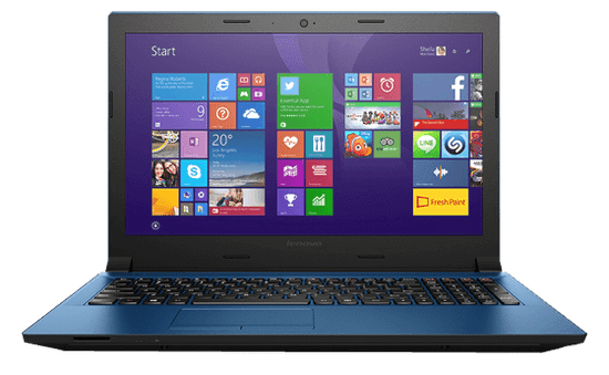 Lenovo prenosnik IdeaPad 305 i5 6/500+8 W10 15'' HD, moder