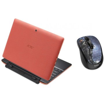 Acer tablični računalnik Aspire Switch 10 E, rdeč + miška