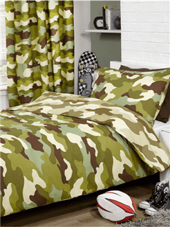 Otroška posteljnina Army camouflage