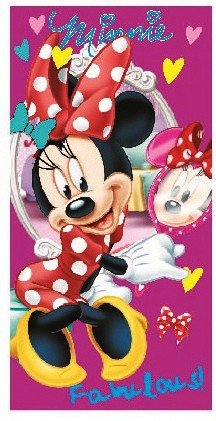 Disney Otroška brisača Minnie Mouse Fabulous