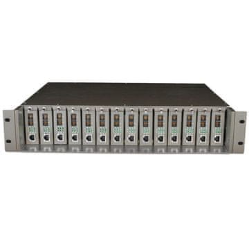 TP-Link ohišje rack 19" za media converterje TL-MC1400, 14-portno 2-u