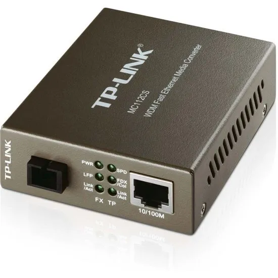 TP-Link optični pretvornik MC112CS 10/100Mbps WDM