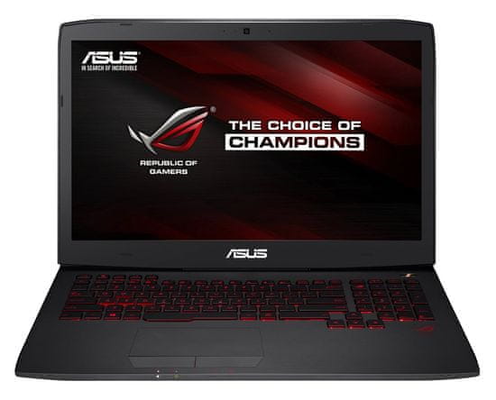 ASUS prenosnik G751JY-SPARTAN i7/24GB/256+1T/GTX980/W10