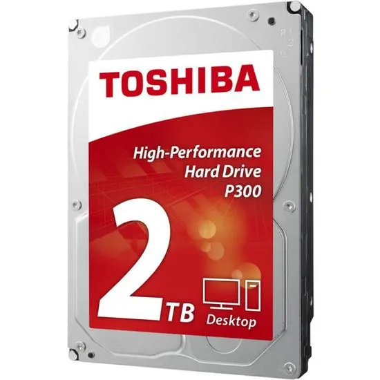 Toshiba P300 trdi disk 3.5, 2 TB, 7200 rpm, 64MB, SATA III