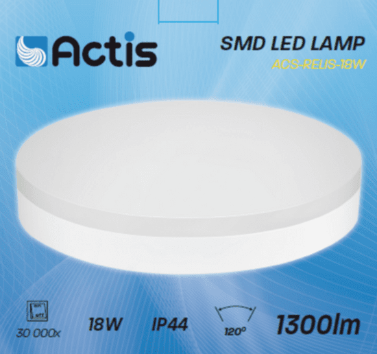 Actis LED plafoniera, 18 W, 1300 lm