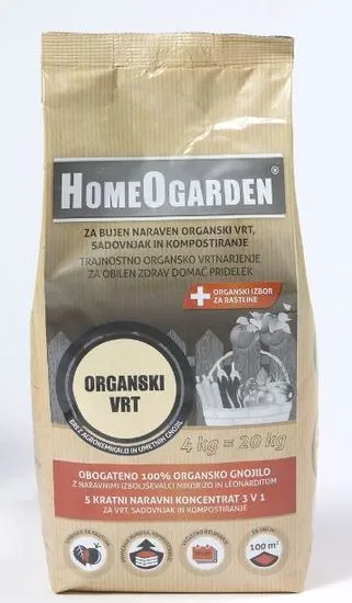 HomeOgarden organsko gnojilo Organski vrt, 4 kg