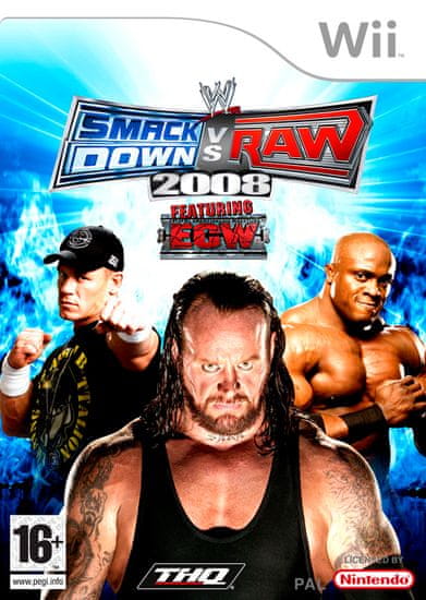 THQ WWE Smackdown! vs. Raw 2008 (WII)
