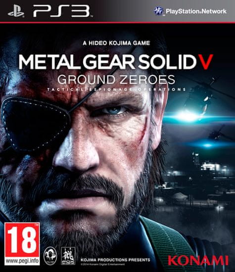 Konami Metal Gear Solid V: Ground Zeroes (PS3)
