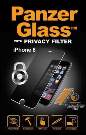 PanzerGlass zaščitno steklo Apple iPhone 6/6S, privacy
