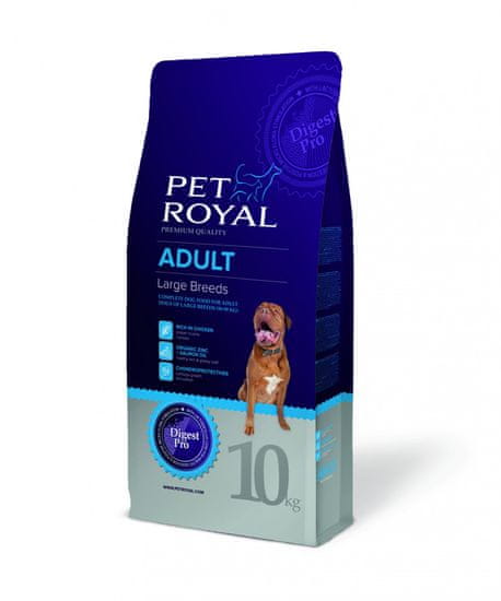 Pet Royal suha hrana za odrasle pse velikih pasem Adult Large Breeds, piščanec, 10 kg